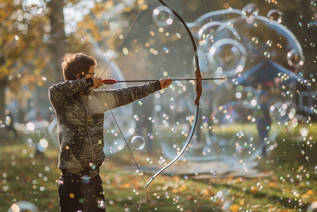 bubble archery team building marne vallee 1