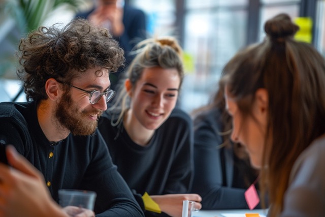 chain reaction team building collaboration teamwork 4