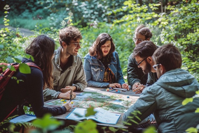 cluedo team building buttes chaumont paris 2