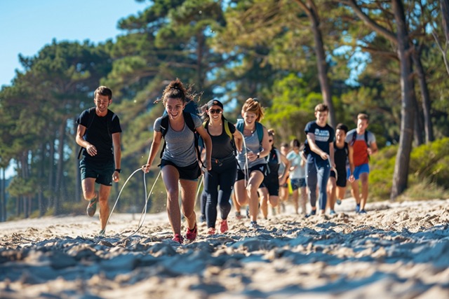 defis sportifs team building arcachon cohesion equipe 3