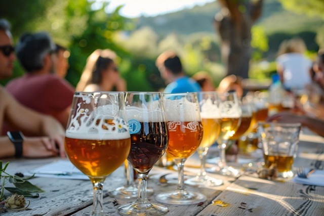 degustation bieres team building tourrettes loup 1