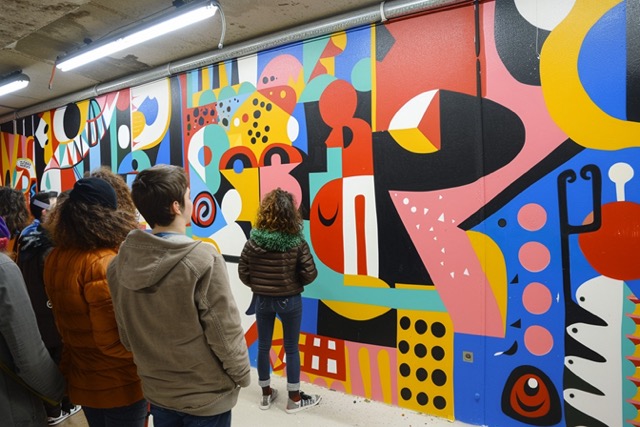 fresque geante team building activite ludique 1