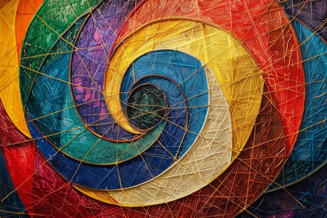 fresque string art team building 3