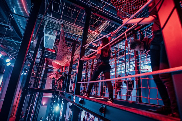 parcours ninja warrior team building lyon 3