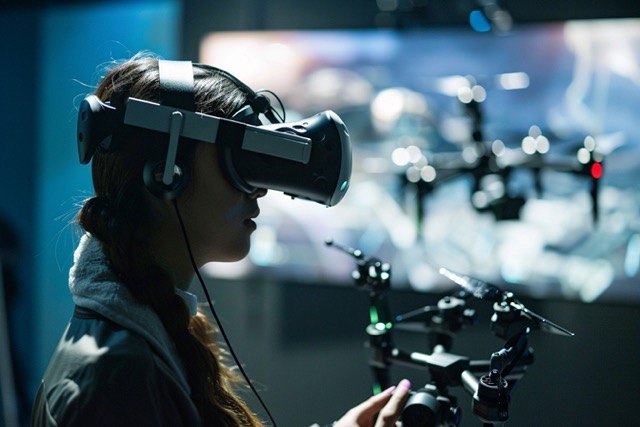 pilotage drone realite virtuelle team building seo 3