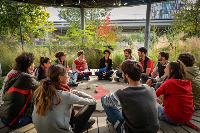 rallye developpement durable team building villette 3