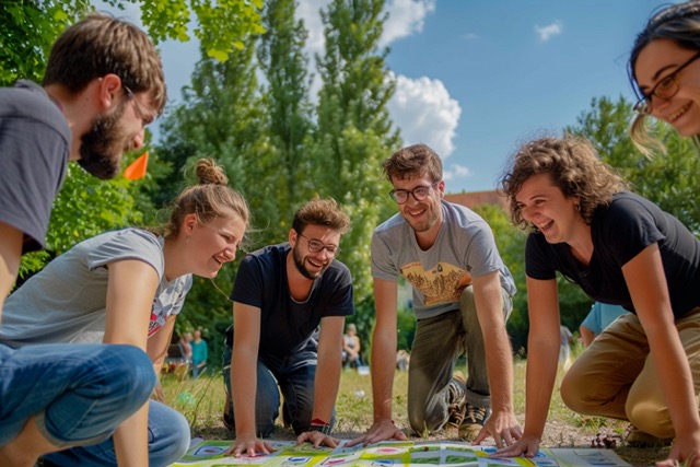 rallye interactif team building 1