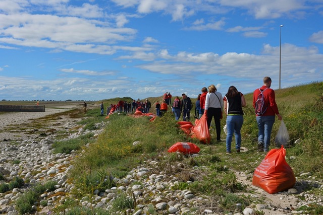 ramassage de dechets baie somme team building optimal 2