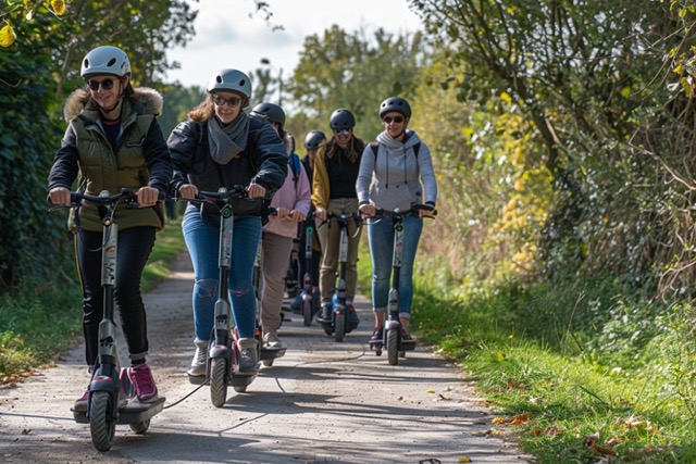 rando trottinette sarzeau team building 1