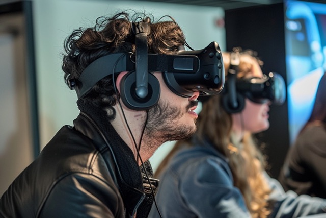 simulateur course vr team building 4