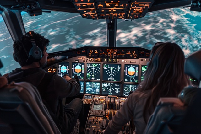 simulateur vol team building toulouse 2