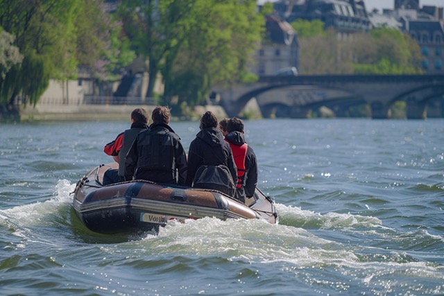 rallye nautique zodiac bougival team building 3