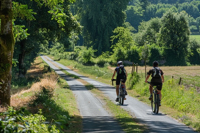 randonnee cyclos electriques garlan team building 2