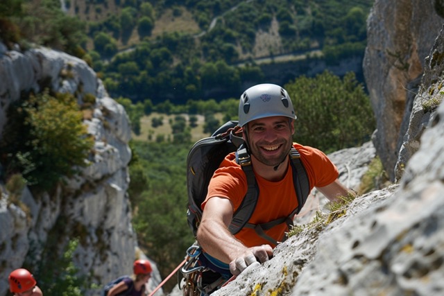 via ferrata thaurac saint bauzille putois team building 2
